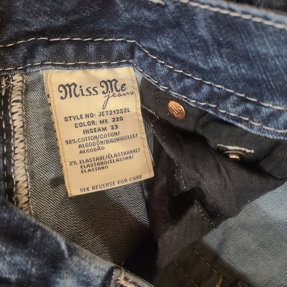 Miss Me Jeans Size 27 - Picture 6 of 7